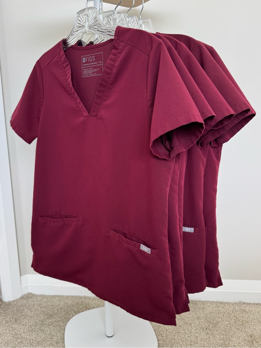 5-pack of Figs scrubs - size XS/XSP
